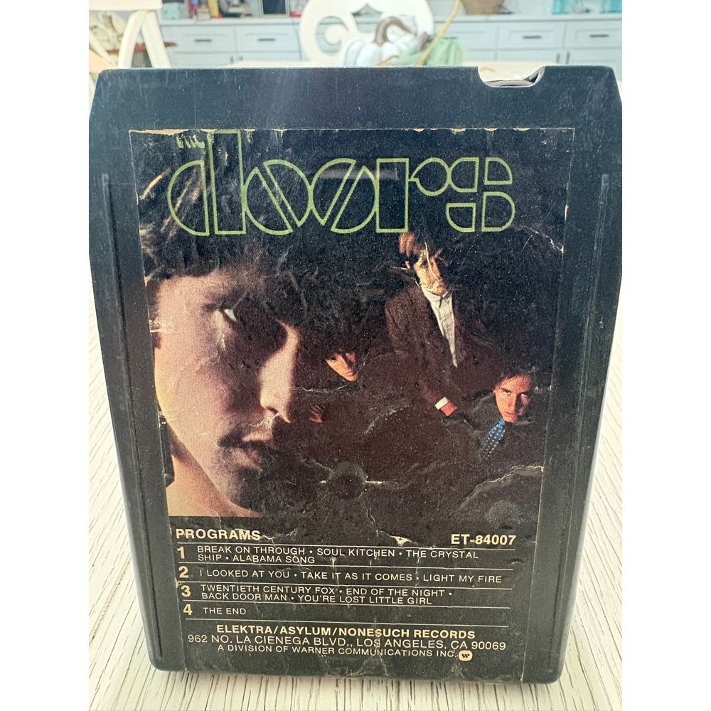 The Doors Self Titled 8-Track Tape ET-84007 Psychedelic Rock Vintage Elektra